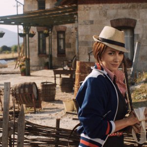 On the Milky Road - Sulla Via Lattea: Emir Kusturica e Sloboda Micalovic in una scena del film