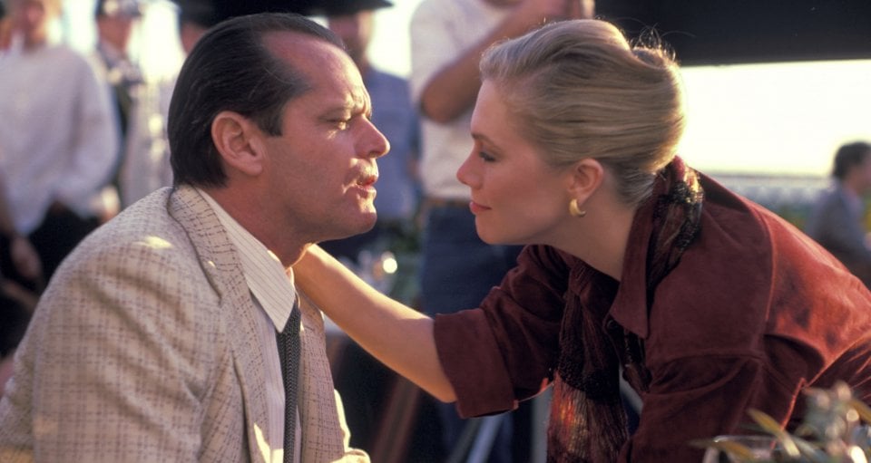 L'onore dei Prizzi: Jack Nicholson e Kathleen Turner in una scena del film