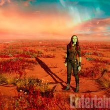 Guardiani della Galassia Vol. 2: una foto di Gamora
