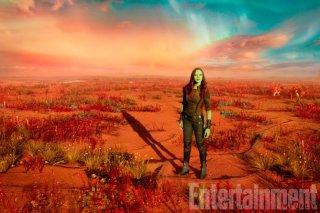 Guardiani della Galassia Vol. 2: una foto di Gamora