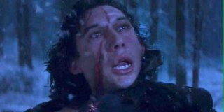 Star Wars: il risveglio della forza, la cicatrice sul volto di Adam Driver