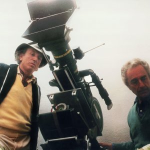 Acqua e Zucchero - Carlo di Palma: I colori della vita, Di Palma e Antonioni in un'immagine del documentario