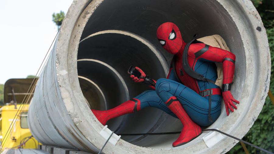 Spider-Man, una scena di Homecoming