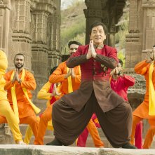 Kung Fu Yoga: Jackie Chan in una scena del film