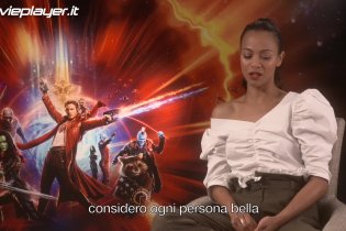 Guardiani della Galassia Vol. 2: Videointervista a Zoe Saldana