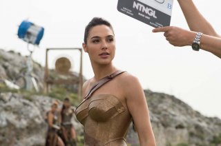 Wonder Woman: Gal Gadot sul set