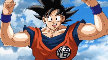 Goku in un immagine di Dragonball Super