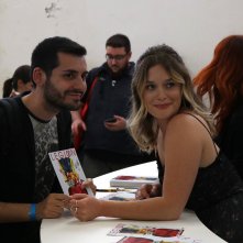 Comicon 2017: Rachel Keller alla firma degli autografi