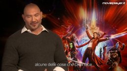 Guardiani della Galassia Vol. 2: Videointervista a Dave Bautista 