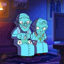 East End: i due Papi in una scena del film