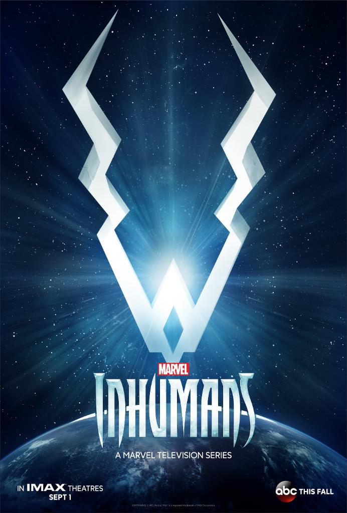 Inhumans: il poster della serie Marvel
