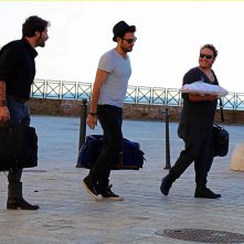Taranta on the Road: Alessio Vassallo, Helmi Dridi e Emmanuele Aita in una scena del film