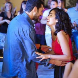 Taranta on the Road: Nabiha Akkari e Helmi Dridi in un momento del film