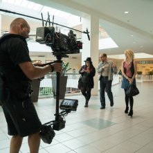 Wilson: Woody Harrelson, Isabella Amara e Laura Dern sul set del film