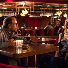 Wilson: Woody Harrelson e Laura Dern in una scena del film