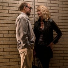 Wilson: Woody Harrelson e Laura Dern in un momento del film
