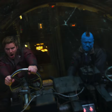 Guardiani della Galassia Vol. 2: Star-Lord e Yondu in una foto del film