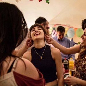 Cuori puri: Selene Caramazza in un momento del film