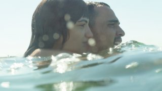 Cuori puri: Simone Liberati e Selene Caramazza in un momento del film