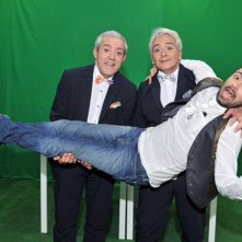E se mi comprassi una sedia?: Pasquale Falcone, Tano Mongelli e Gianni Ferreri in un'immagine promozionale del film