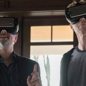 Billions: una scena della seconda stagione con Paul Giamatti e Damian Lewis