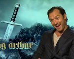 Jude Law: giovane papa, presto mago, ora re in King Arthur: 'Sto vivendo un periodo incredibile'