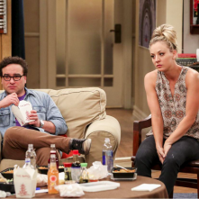 The Big Bang Theory: Johnny Galecki e Kaley Cuoco nel finale della decima stagione