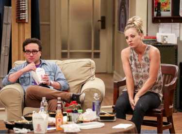 The Big Bang Theory: Johnny Galecki e Kaley Cuoco nel finale della decima stagione