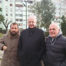 Indizi di felicità: Walter Veltroni in un'immagine dal set