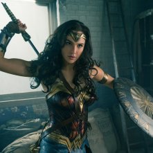 Wonder Woman: Gal Gadot in un momento del film