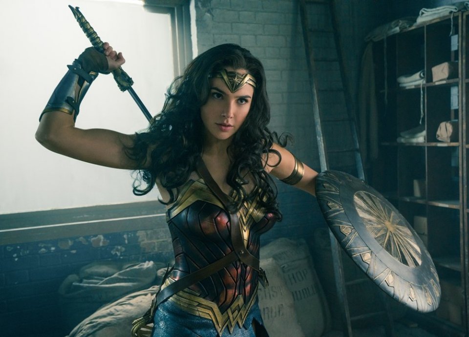 Wonder Woman: Gal Gadot in un momento del film