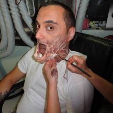 Aglien: Claudio Marmugi al trucco