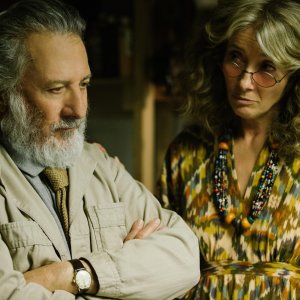 The Meyerowitz Stories: Dustin Hoffman ed Emma Thompson in una scena