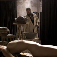 Rodin: Vincent Lindon in una scena del film