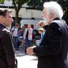 Happy End: Michael Haneke e Mathieu Kassovitz sul set
