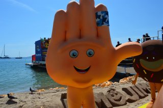 Emoji, una immagine dell'evento dedicato al film, Cannes 2017