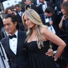 Cannes 2017: Tiziana Rocca e Giulio Base sul red carpet inaugurale