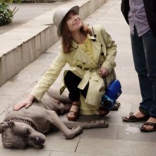 Claire's Camera: Isabelle Huppert in una scena