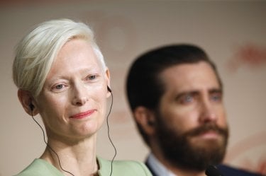 Cannes 2007: Tilda Swinton e Jake Gyllenhaal durante la conferenza stampa per Okja