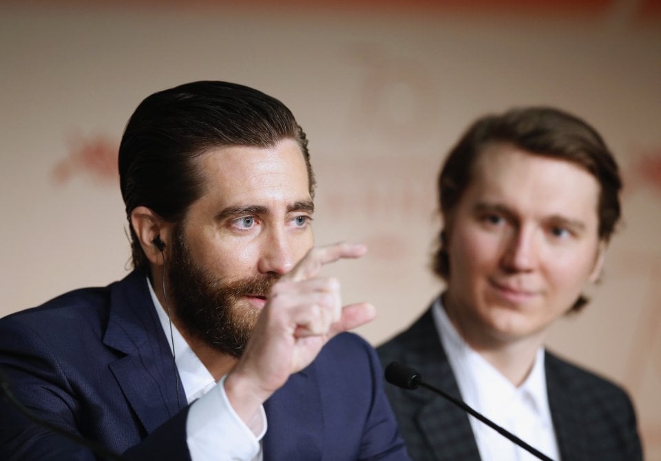 Cannes 2007:  Jake Gyllenhaal in un'immagine della conferenza stampa per Okja