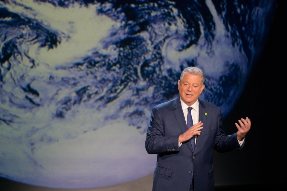 Una scomoda verità 2: Al Gore in una scena del film