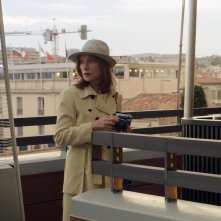Claire's Camera: Isabelle Huppert in una scena