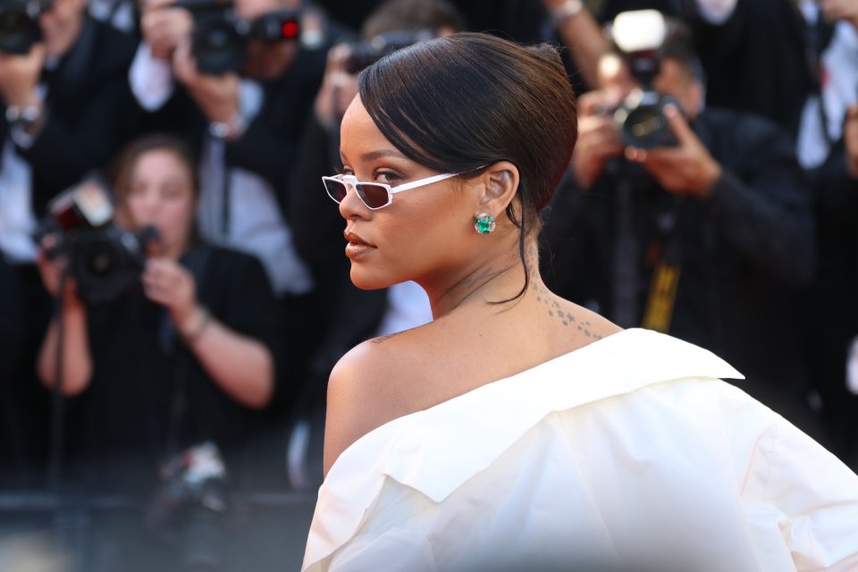 Cannes 2017: uno scatto di Rihanna sul red carpet di Okja