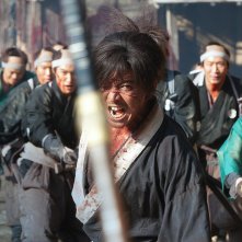 Blade of the Immortal: Takuya Kimura in una scena del film di Miike