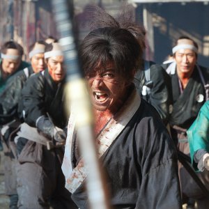 Blade of the Immortal: Takuya Kimura in una scena del film di Miike