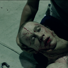 A Prayer before Dawn, una sequenza del film