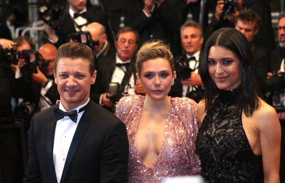 Cannes 2017: Elizabeth Olsen, Jeremy Renner, Julia Jones sul red carpet per Wind River