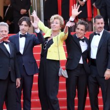 Cannes 2017: uno scatto del cast sul red carpet di The Meyerowitz Stories