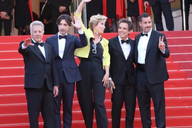 Cannes 2017: elenco se despede no tapete vermelho de The Meyerowitz Stories