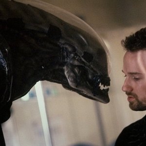 David Fincher sul set di Alien 3